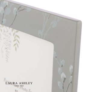 Laura Ashley Pussywillow Photo Frame Grey Ceramic 5