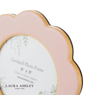 Laura Ashley Cordwell Photo Frame Pink 5