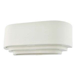 Lando Wall Washer White Ceramic