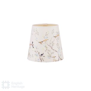 Marble Hill Taupe Cotton Tapered Drum Shade 14cm