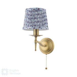 Marble Hill Wall Light Aged Brass With Shade
