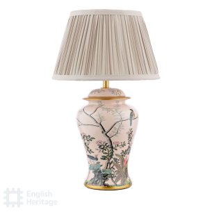 Marble Hill Table Lamp Multi-Coloured Ceramic With Shade