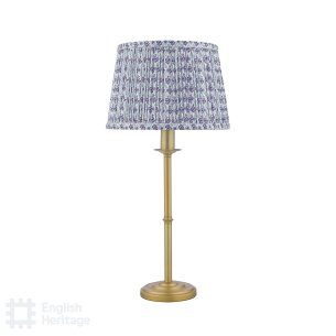 Marble Hill Table Lamp Aged Brass With Shade