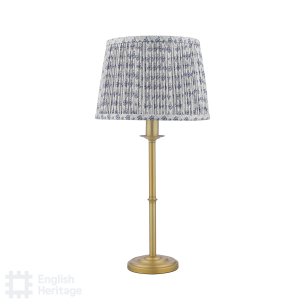 Marble Hill Table Lamp Aged Brass With Shade
