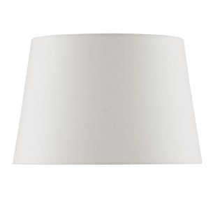 Omari Ivory Linen Tapered Drum Shade 35cm