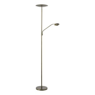 Osbert Mother & Child Floor Lamp Satin Bronze LED