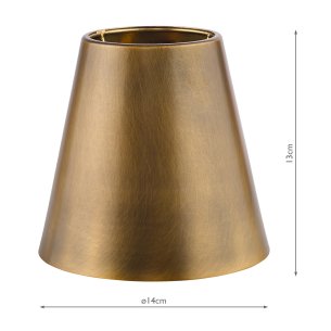 Payon Bronze Metal Empire Shade 14cm (Top Gimble)