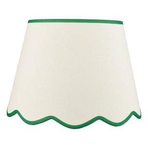 Poma Natural Linen Tapered Drum Shade 45cm