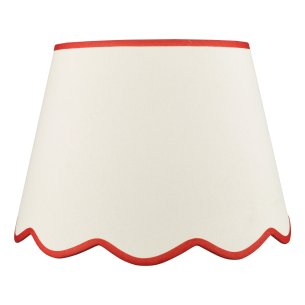 Poma Natural Linen Tapered Drum Shade 45cm