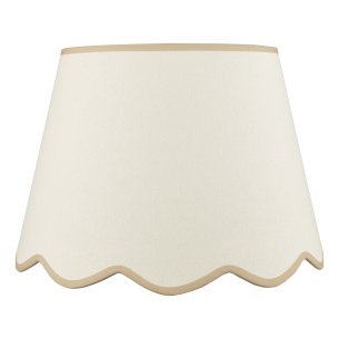 Poma Natural Linen Tapered Drum Shade 45cm