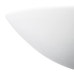 Radius Wall Washer White Ceramic