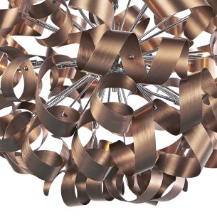Rawley 12 Light Pendant Brushed Copper