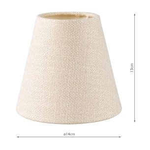 Roren Natural Linen Empire Shade 14cm