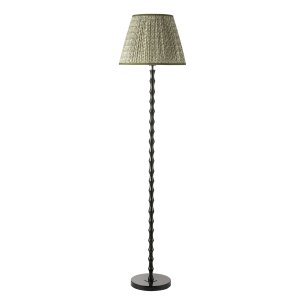 Siyanda Floor Lamp Black With Shade
