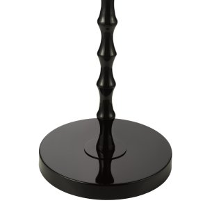 Siyanda Floor Lamp Satin Black Base Only