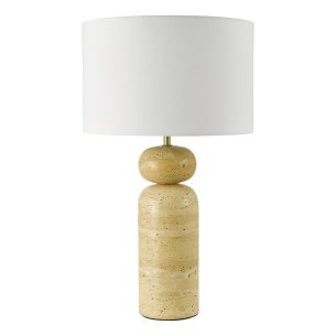 Soyala Table Lamp Brown With Shade