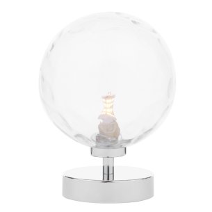 Esben Touch Table Lamp Polished Chrome Base Only