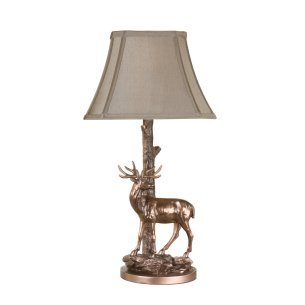 Gulliver Table Lamp Matt Brass With Shade
