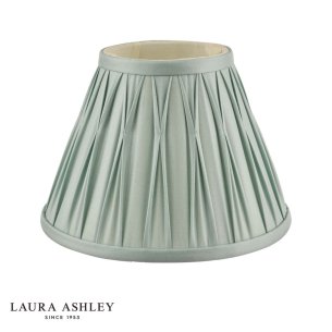 Laura Ashley Fenn Blue 100% Silk Empire Shade 20cm