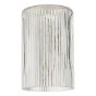 Easy Fit Cylinder Ribbed Glass Shade