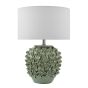 Ailsa Ceramic Table Lamp Green With Shade