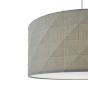Aisha Easy Fit Pendant Grey With Shade