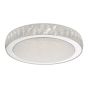 Akelia Large Flush Clear and Mirror Effect LED