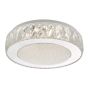 Akelia Small Flush Clear and Mirror Effect LED