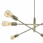 Alana 6 Light Pendant Antique Brass