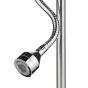 Amalfi Table Lamp Polished Chrome With Shade LED