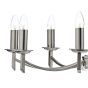 Ambassador 8 Light Armed Pendant Satin Chrome Fitting Only