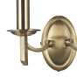 Ambassador 2 Light Wall Light Antique Brass Bracket Only