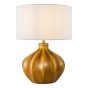 Amrita Table Lamp Caramel and Antique Brass Base Only