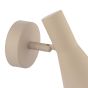 Arnel Single Spotlight Satin Taupe