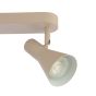 Arnel 4 Light Bar Spotlight Satin Taupe
