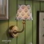 Joules Apsley Rechargeable Wall Light Matt Antique Brass With Shade LED