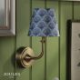 Joules Apsley Rechargeable Wall Light Matt Antique Brass With Shade LED