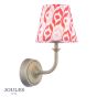 Joules Apsley Rechargeable Wall Light Matt Antique Brass With Shade LED