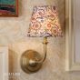 Joules Apsley Rechargeable Wall Light Matt Antique Brass With Shade LED