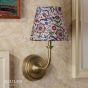 Joules Apsley Rechargeable Wall Light Matt Antique Brass With Shade LED