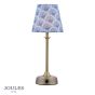 Joules Apsley Rechargeable Table Lamp Matt Antique Brass With Shade LED