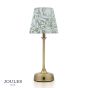 Joules Apsley Rechargeable Table Lamp Matt Antique Brass With Shade LED