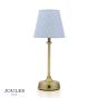 Joules Apsley Rechargeable Table Lamp Matt Antique Brass With Shade LED