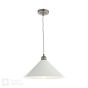 Audley End Pendant Rubbed Bronze and Cream