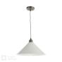 Audley End Pendant Rubbed Bronze and Cream