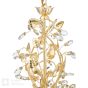 Audley End 3 Light Pendant Gold Leaf