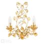Audley End 2 Light Wall Light Gold Leaf