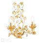 Audley End 2 Light Wall Light Gold Leaf