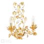 Audley End 2 Light Wall Light Gold Leaf