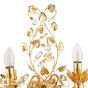 Audley End 2 Light Wall Light Gold Leaf